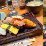 金沢・近江町市場のお得な回転寿司ランチ（700円）でおいしい昼飲み「かいてん寿し 大倉」